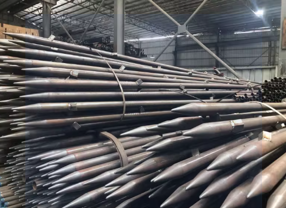 荆门注浆无缝钢管棚管25/32/42/48/50/60/76/89mm超前小导管钢花管